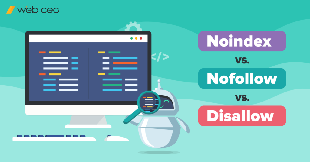 Noindex Nofollow Disallow